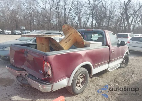 1997 Ford F-150 Lariat/Standard/Xl/Xlt из США, поврежденный, VIN 1FTDF1764VNA82115